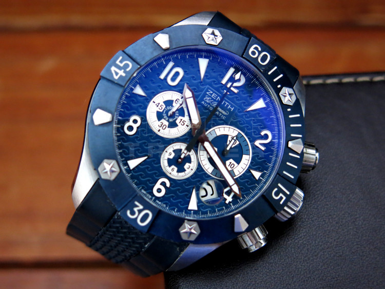 Zenith Defy Classic El Primero Sea Chronograph 03.0529.4000/51.R674 Stainless steel Automatic self winding Zenith Defy Classic El Primero Sea Chronograph 03.0529.4000/51.R674 Stainless steel Automatic self winding