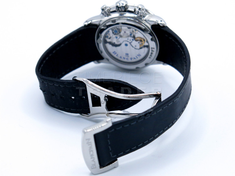Blancpain Leman Big Date Flyback 2885f-1130-53 Stainless Steel Automatic Blancpain Leman Big Date Flyback 2885f-1130-53 Stainless Steel Automatic