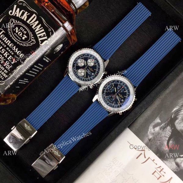 Copy Breitling Navitimer EDITION SPECIALE Watches Blue Rubber Strap Copy Breitling Navitimer EDITION SPECIALE Watches Blue Rubber Strap
