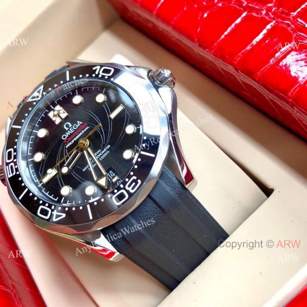 AAA Copy Omega Seamaster 300m James Bond Limited Edition Watch Rubber Strap AAA Copy Omega Seamaster 300m James Bond Limited Edition Watch Rubber Strap