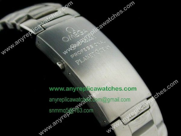 Replica Omega Seamaster Planet Ocean Watch Stainless Steel Black Dial 43mm Replica Omega Seamaster Planet Ocean Watch Stainless Steel Black Dial 43mm