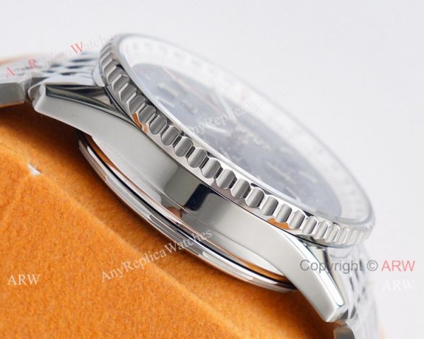 Super Clone Breitling Navitimer 01 Valjoux 7750 Watch Stainless Steel Blue Dial Super Clone Breitling Navitimer 01 Valjoux 7750 Watch Stainless Steel Blue Dial