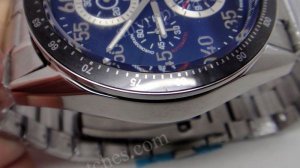 Tag Heuer Carrera Calibre 16 Day-Date SS Black Replica Watch 43mm Tag Heuer Carrera Calibre 16 Day-Date SS Black Replica Watch 43mm