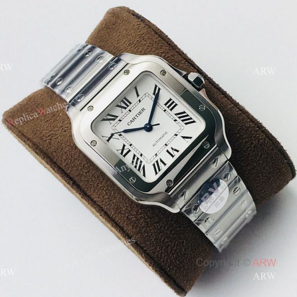 1:1 BV Factory Cartier Santos Cartier Watch Copy QuickSwitch Band 1:1 BV Factory Cartier Santos Cartier Watch Copy QuickSwitch Band