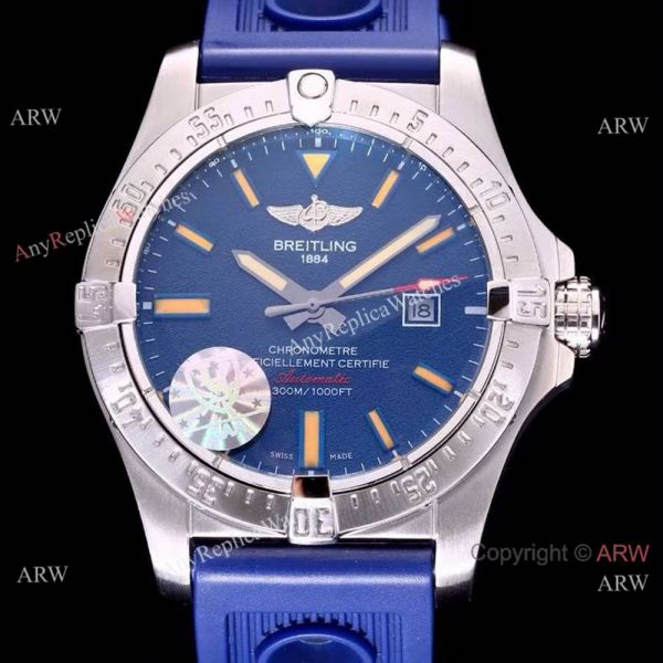 2018 New Breitling Avenger Blackbird Replica Watch Blue Band w Blue Face 2018 New Breitling Avenger Blackbird Replica Watch Blue Band w Blue Face