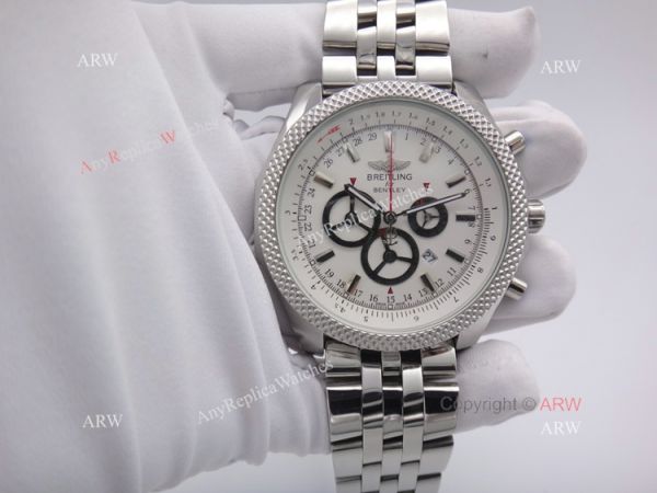 Breitling 1884 Bentley Motors White Face Replica Watch Breitling 1884 Bentley Motors White Face Replica Watch