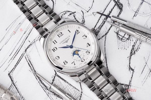 Swiss Copy Longines Master Collection Moonphase Watch Stainless Steel 40mm Swiss Copy Longines Master Collection Moonphase Watch Stainless Steel 40mm