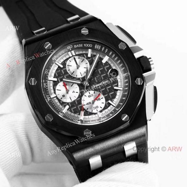 Solid Black AP Royal Oak Offshore 44mm Mens watch Audemars Piguet Knock off Wholesale Solid Black AP Royal Oak Offshore 44mm Mens watch Audemars Piguet Knock off Wholesale
