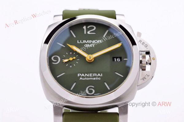 VS Factory Panerai PAM1056 Mahendra Singh Dhoni Luminor Green Dial 44mm Replica Watch VS Factory Panerai PAM1056 Mahendra Singh Dhoni Luminor Green Dial 44mm Replica Watch