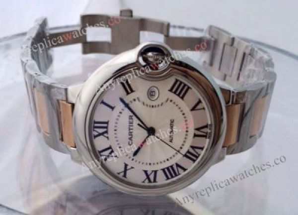 40mm CARTIER Ballon Bleu Replica Watch 2-Tone Rose Gold 40mm CARTIER Ballon Bleu Replica Watch 2-Tone Rose Gold