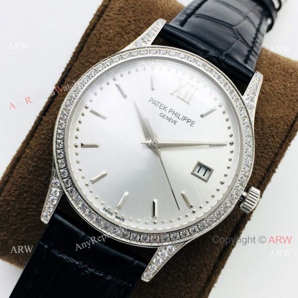 Super Clone Patek Philippe Calatrava PFF V2 Automatic Wrist SS Diamond Bezel Super Clone Patek Philippe Calatrava PFF V2 Automatic Wrist SS Diamond Bezel