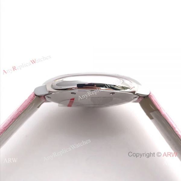 Fake Swiss Cartier Ballon Bleu Pink Watch 36mm Mid-size Fake Swiss Cartier Ballon Bleu Pink Watch 36mm Mid-size
