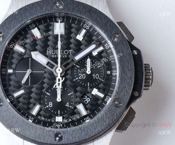 Swiss Copy Hublot Big Bang SS Black Dial Watches HBB V6 Factory Swiss Copy Hublot Big Bang SS Black Dial Watches HBB V6 Factory