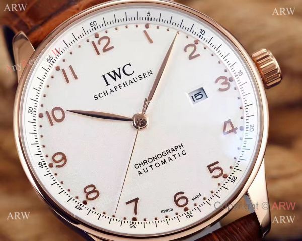 New Replica IWC Portuguese Automatic Rose Gold Mens Watch New Replica IWC Portuguese Automatic Rose Gold Mens Watch