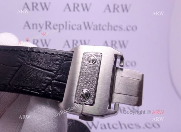 Cartier Santos 100 Diamond Watch Swiss Grade Replica Cartier Santos 100 Diamond Watch Swiss Grade Replica