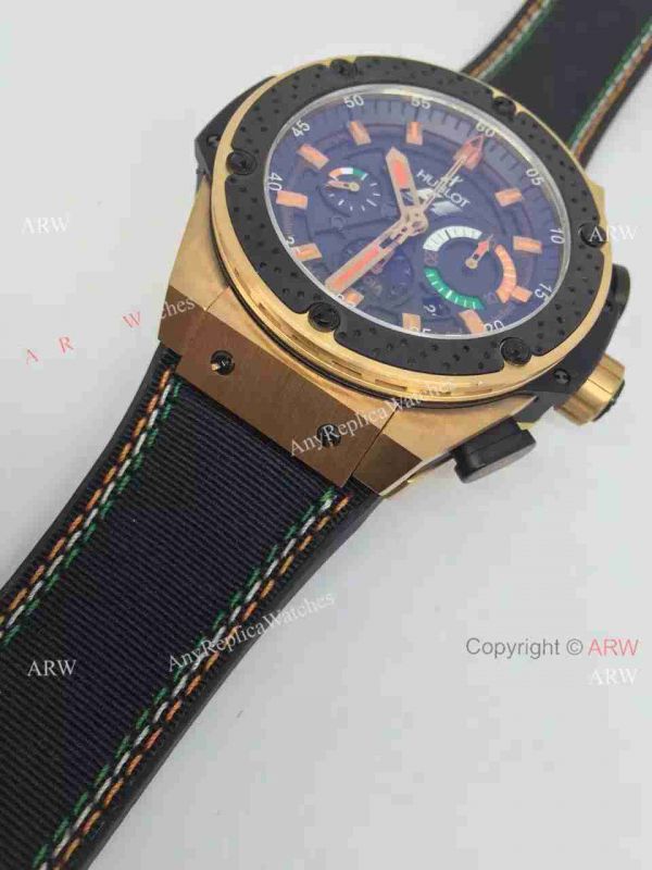 Copy Hublot F1 Geneve Watch Rose Gold Case Copy Hublot F1 Geneve Watch Rose Gold Case
