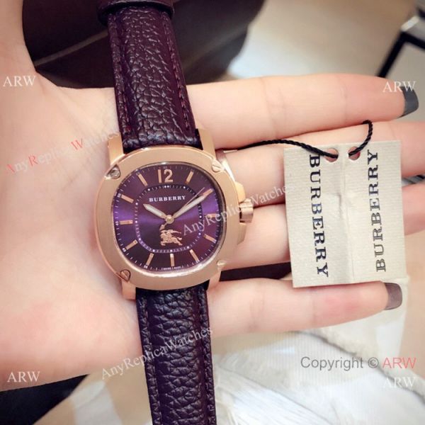New Style Copy Burberry Lady watch Rose Gold Gray Face New Style Copy Burberry Lady watch Rose Gold Gray Face