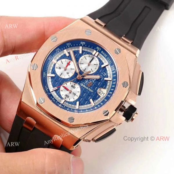 Fake Audemars Piguet For Sale 44mm Rose Gold Blue Dial Mens Watch Fake Audemars Piguet For Sale 44mm Rose Gold Blue Dial Mens Watch
