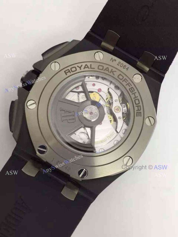 Fake Audemars Piguet Watch Swiss 3126 Black The carbon fiber Black Rubber Fake Audemars Piguet Watch Swiss 3126 Black The carbon fiber Black Rubber