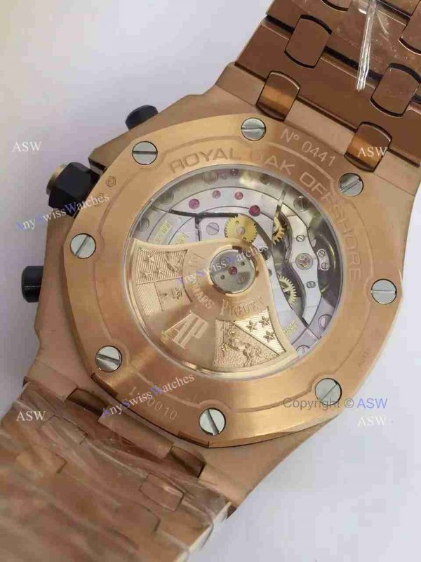 Knockoff Audemars Piguet Rose Gold Watch / Rose Gold Dial Swiss Grade Knockoff Audemars Piguet Rose Gold Watch / Rose Gold Dial Swiss Grade