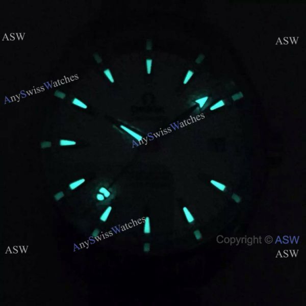 Swiss ETA 8800 Omega Seamaster Superluminova Stainless Steel Watch 41.5mm Swiss ETA 8800 Omega Seamaster Superluminova Stainless Steel Watch 41.5mm