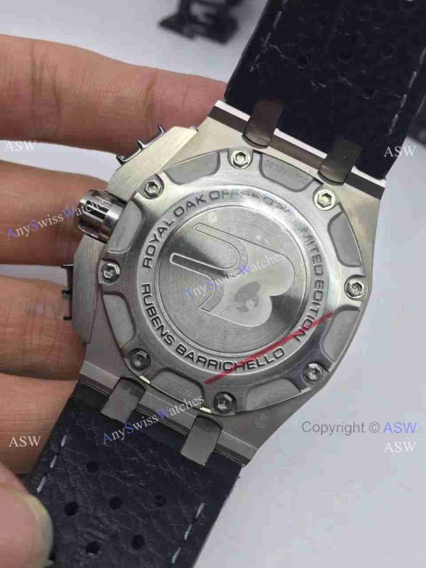 Replica Swiss Audemars Piguet Royal Oak Ruben Barrichello Watch Black Leather Replica Swiss Audemars Piguet Royal Oak Ruben Barrichello Watch Black Leather