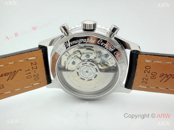 Swiss Copy Breitling 1884 Chronometre Navitimer Watch SS Case Black Dial Swiss Copy Breitling 1884 Chronometre Navitimer Watch SS Case Black Dial