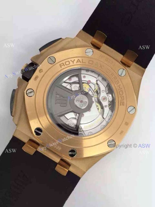 Swiss Audemars Piguet Royal Oak Offshore EARRICHELLO Replica Watch ROSE GOLD Swiss Audemars Piguet Royal Oak Offshore EARRICHELLO Replica Watch ROSE GOLD