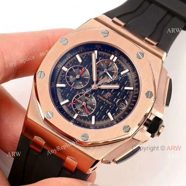 Replicas Audemars Piguet Royal Oak Offshore 44mm Watch Dark Blue Face Replicas Audemars Piguet Royal Oak Offshore 44mm Watch Dark Blue Face