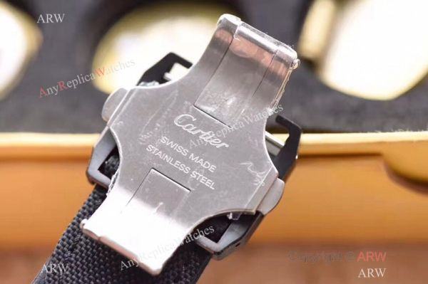 Cartier Santos 100th Anniversary Black Watch Swiss Grade Replica Cartier Santos 100th Anniversary Black Watch Swiss Grade Replica