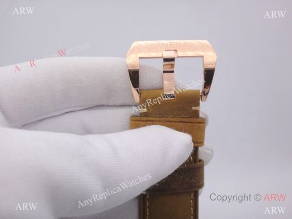 Copy Radiomir Panerai GMT Power Reserve Watch Rose Gold Case Copy Radiomir Panerai GMT Power Reserve Watch Rose Gold Case