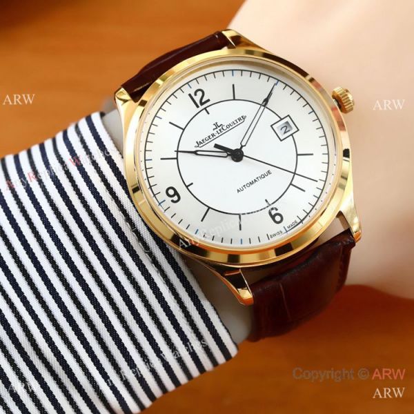 Jaeger-LeCoultre Master Date White Dial Gold Watch 2019 Replica Jaeger-LeCoultre Master Date White Dial Gold Watch 2019 Replica