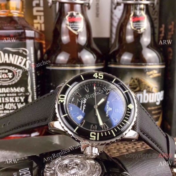 Best Replica Blancpain Womens Watch White MOP Dial Black Leather Bracelet Best Replica Blancpain Womens Watch White MOP Dial Black Leather Bracelet