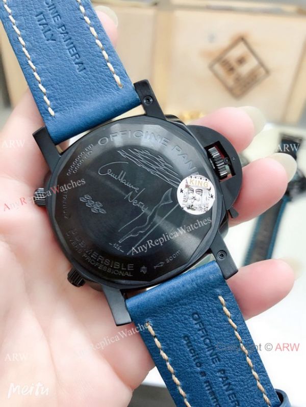 Replica Panerai PAM 983 Luminor Submersible Chrono Guillaume Nery Edition Watch Blue Dial Replica Panerai PAM 983 Luminor Submersible Chrono Guillaume Nery Edition Watch Blue Dial