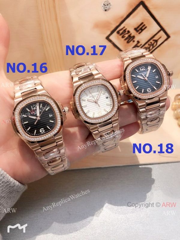 Copy Patek Philippe Nautilus Stainless Steel Quartz Watches 33mm Ladies Copy Patek Philippe Nautilus Stainless Steel Quartz Watches 33mm Ladies