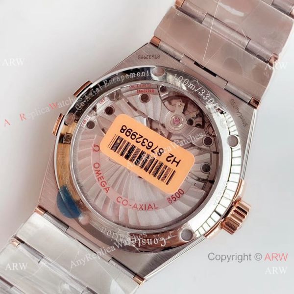 VSF Swiss Omega Constellation Co-Axial 38mm 2-Tone Rose Gold Brown Dial Copy Watch VSF Swiss Omega Constellation Co-Axial 38mm 2-Tone Rose Gold Brown Dial Copy Watch