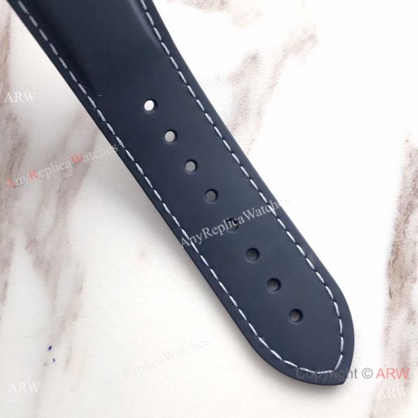 New Version Swiss Omege Seamaster 600m GMT Blue Rubber SS Watch New Version Swiss Omege Seamaster 600m GMT Blue Rubber SS Watch