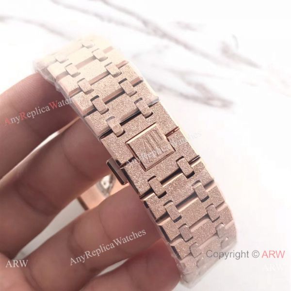 JF Factory Newest Audemars Piguet Watches For Sale Royal Oak Frosted Gold w White Dial JF Factory Newest Audemars Piguet Watches For Sale Royal Oak Frosted Gold w White Dial