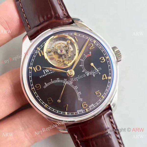 IWC Portugieser Tourbillon SS Slate-coloured Dial Replica Watch Swiss Grade IWC Portugieser Tourbillon SS Slate-coloured Dial Replica Watch Swiss Grade