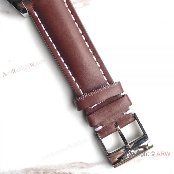 Swiss Grade Breitling Colt Automatic Chronometre 500m Watch White Dial Brown Leather Swiss Grade Breitling Colt Automatic Chronometre 500m Watch White Dial Brown Leather