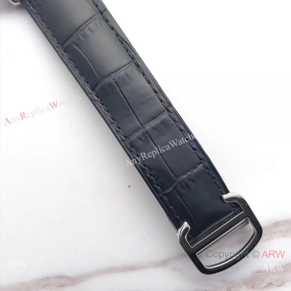 Swiss Drive De Cartier WGNM0003 Replica Watch SS Black Roman Dial Swiss Drive De Cartier WGNM0003 Replica Watch SS Black Roman Dial
