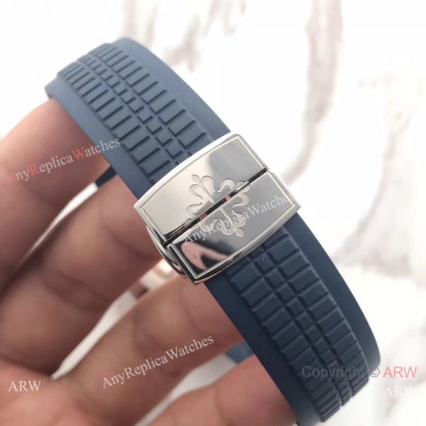 Swiss Grade Patek Philippe Aquanaut 5168G Watch SS Blue Dial Swiss Grade Patek Philippe Aquanaut 5168G Watch SS Blue Dial