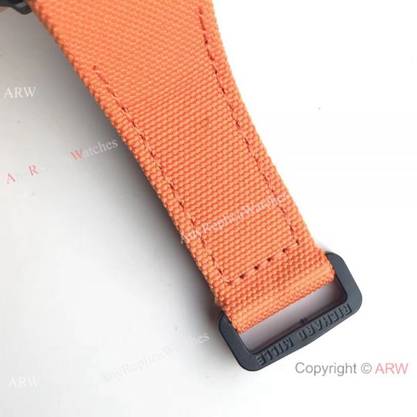 Replica Richard Mille RM 35-01 Rafael Nadal Carbon Watch Orange Nylon Strap Replica Richard Mille RM 35-01 Rafael Nadal Carbon Watch Orange Nylon Strap