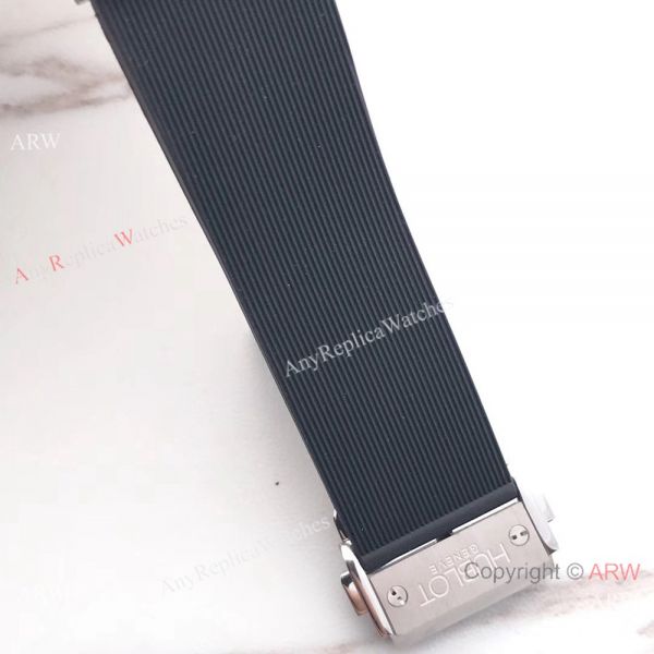 New Replica Hublot Big Bang 44mm Watch SS Black Dial 4100 Swiss Grade New Replica Hublot Big Bang 44mm Watch SS Black Dial 4100 Swiss Grade
