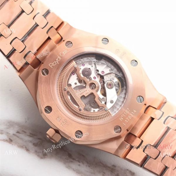 New Audemars Piguet Royal Oak Extra Thin Replica Watch 39mm Rose Gold Blue Dial New Audemars Piguet Royal Oak Extra Thin Replica Watch 39mm Rose Gold Blue Dial
