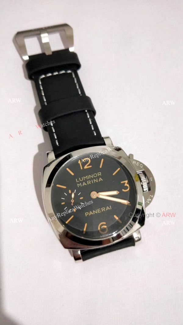 FAKE PAM422 LUMINOR MARINA PANERAI 47MM WATCH SS BLACK DIAL FAKE PAM422 LUMINOR MARINA PANERAI 47MM WATCH SS BLACK DIAL