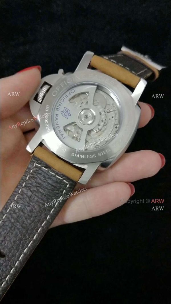 AAA Replica Luminor Panerai 10-Days GMT PAM 533 Watch Brown Leather Band AAA Replica Luminor Panerai 10-Days GMT PAM 533 Watch Brown Leather Band