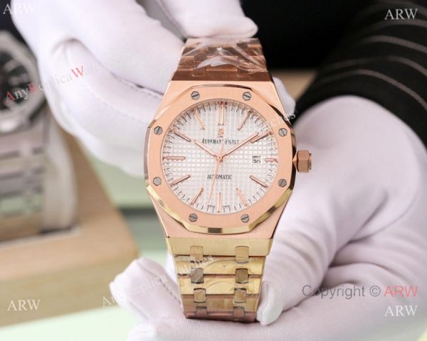 Solid Black Audemars Piguet Royal Oak Replica Watches 46mm Solid Black Audemars Piguet Royal Oak Replica Watches 46mm