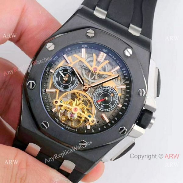 Audemars Piguet Royal Oak offshore SS Blue Face Watch Fake AP Skeleton Watch Audemars Piguet Royal Oak offshore SS Blue Face Watch Fake AP Skeleton Watch