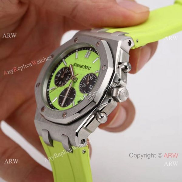 Audemars Piguet Knock off Watches / Women Size / Royal Oak offshore SS Green Dial Audemars Piguet Knock off Watches / Women Size / Royal Oak offshore SS Green Dial
